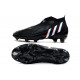 Buty Piłkarskie adidas Predator Edge+ FG Czarny Biały Czerwony 