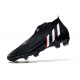 Buty Piłkarskie adidas Predator Edge+ FG Czarny Biały Czerwony 