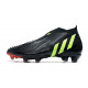 Buty Piłkarskie adidas Predator Edge+ FG Czarny Zielony