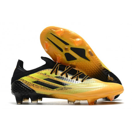 Buty adidas X Speedflow.1 FG Złoto Czarny Zawistny