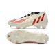 Buty piłkarskie adidas Predator Edge.1 FG Biały Czerwony Złoto