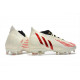 Buty piłkarskie adidas Predator Edge.1 FG Biały Czerwony Złoto
