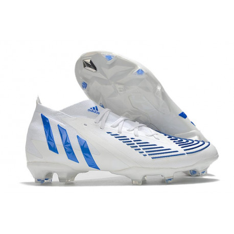 Buty piłkarskie adidas Predator Edge.1 FG Biały Niebieski 