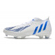 Buty piłkarskie adidas Predator Edge.1 FG Biały Niebieski 