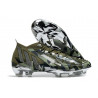Buty piłkarskie adidas Predator Edge.1 FG Swarovski - Zielony Srebro