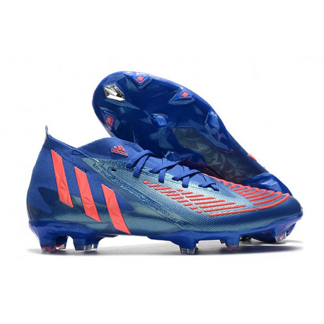 Buty piłkarskie adidas Predator Edge.1 FG Niebieski Czerwony
