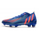 Buty piłkarskie adidas Predator Edge.1 FG Niebieski Czerwony
