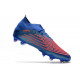 Buty piłkarskie adidas Predator Edge.1 FG Niebieski Czerwony