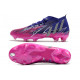 Buty piłkarskie adidas Predator Edge.1 FG Fioletowy Srebro Różowy
