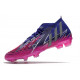 Buty piłkarskie adidas Predator Edge.1 FG Fioletowy Srebro Różowy