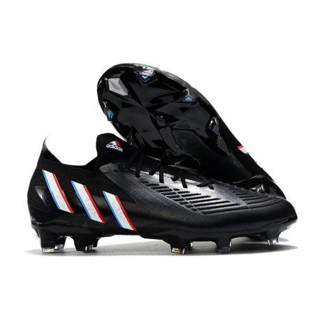 Korki piłkarskie adidas Predator Edge.1 L FG Czarny Biały Czerwony 