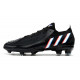Korki piłkarskie adidas Predator Edge.1 L FG Czarny Biały Czerwony 