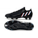 Korki piłkarskie adidas Predator Edge.1 L FG Czarny Biały Czerwony 