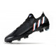 Korki piłkarskie adidas Predator Edge.1 L FG Czarny Biały Czerwony 
