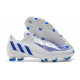 Korki piłkarskie adidas Predator Edge.1 L FG Biały Niebieski