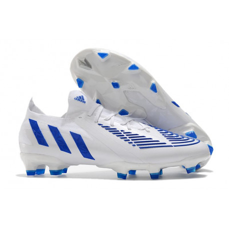 Korki piłkarskie adidas Predator Edge.1 L FG Biały Niebieski