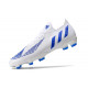 Korki piłkarskie adidas Predator Edge.1 L FG Biały Niebieski