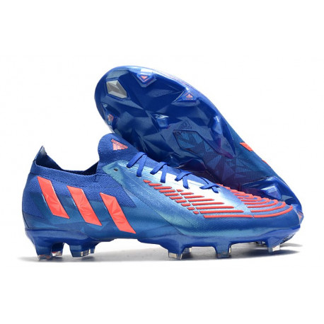 Korki piłkarskie adidas Predator Edge.1 L FG Niebieski Czerwony