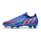 Korki piłkarskie adidas Predator Edge.1 L FG Niebieski Czerwony