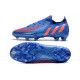 Korki piłkarskie adidas Predator Edge.1 L FG Niebieski Czerwony