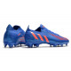 Korki piłkarskie adidas Predator Edge.1 L FG Niebieski Czerwony
