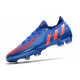 Korki piłkarskie adidas Predator Edge.1 L FG Niebieski Czerwony