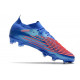 Korki piłkarskie adidas Predator Edge.1 L FG Niebieski Czerwony