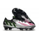 Korki piłkarskie adidas Predator Edge.1 L FG Srebro Czarny Różowy