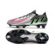 Korki piłkarskie adidas Predator Edge.1 L FG Srebro Czarny Różowy
