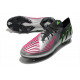 Korki piłkarskie adidas Predator Edge.1 L FG Srebro Czarny Różowy