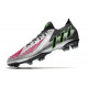 Korki piłkarskie adidas Predator Edge.1 L FG Srebro Czarny Różowy