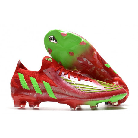 Korki piłkarskie adidas Predator Edge.1 L FG Rosso Verde