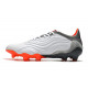 Buty piłkarskie adidas Copa Sense.1 FG Biały Czerwony Żelazny Metaliczny