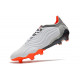 Buty piłkarskie adidas Copa Sense.1 FG Biały Czerwony Żelazny Metaliczny