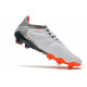Buty piłkarskie adidas Copa Sense.1 FG Biały Czerwony Żelazny Metaliczny