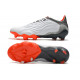 Buty piłkarskie adidas Copa Sense.1 FG Biały Czerwony Żelazny Metaliczny