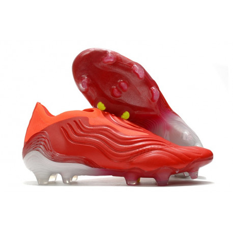 Buty adidas Copa Sense+ FG Czerwony Biały 