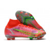 Nike Buty Mercurial Superfly 8 Elite FG Czerwony Srebro Zielony