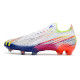 Korki piłkarskie adidas Predator Edge.1 L FG Biały Zawistny Niebieski 