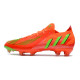Korki piłkarskie adidas Predator Edge.1 L FG Pomarańczowy Zielony