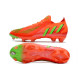 Korki piłkarskie adidas Predator Edge.1 L FG Pomarańczowy Zielony