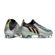 Korki piłkarskie adidas Predator Edge.1 L FG Srebro Niebieski Zawistny
