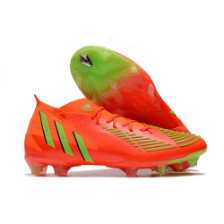 Buty piłkarskie adidas Predator Edge.1 FG Pomarańczowy Zielony