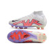 Nike Zoom Mercurial Superfly 9 Elite AG Biały Czarny Czerwony 