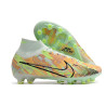 Nike Zoom Mercurial Superfly 9 Elite AG Zielony Niebieski Pomarańczowy 