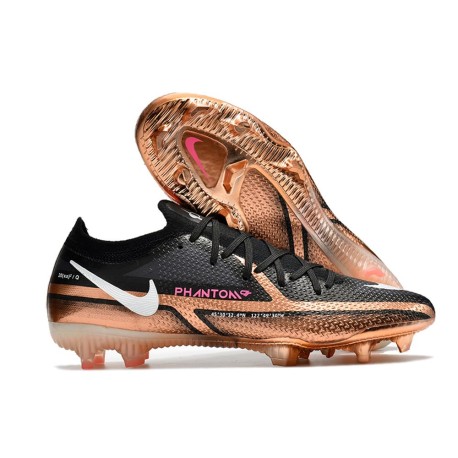 Nike Phantom Gt2 Elite Fg Buty Piłkarskie Miedź Biały Czarny