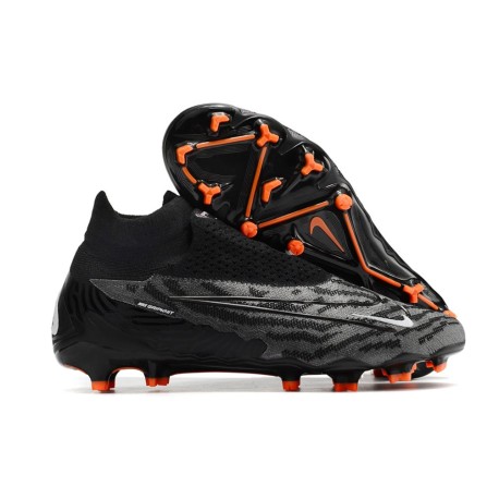 Nike Gripknit Phantom GX Elite FG Czarny Biały Wilczy