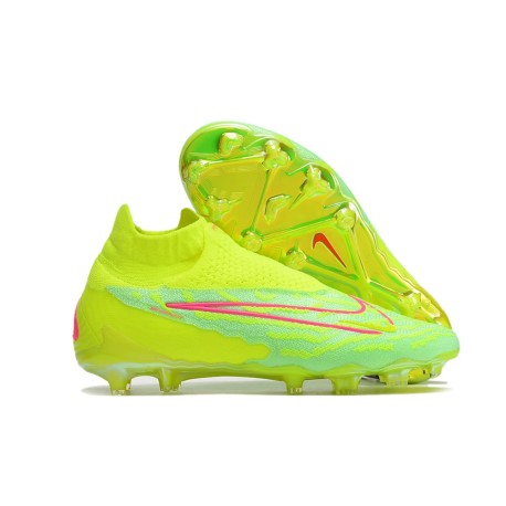 Nike Gripknit Phantom GX Elite FG Zielony 