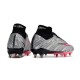 Nike Zoom Mercurial Superfly 9 Elite XXV SG Srebro Różowy 