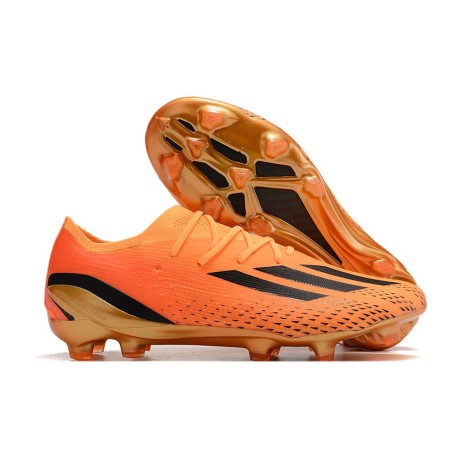 Korki adidas X Speedportal.1 FG Złoto Pomarańczowy Czarny